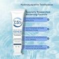 thumbnail image 2 of Set 5-Pack Hydroxyapatite Toothpastes for Enamel Protection and Tooth Strengthening, Gentle Mint, Fresh Breath, Daily Use for Oral Health (Gentle Mint), 2 of 8