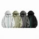 thumbnail image 4 of pstuiky mangas largas para hombre, Sudadera con capucha y manga larga para hombre, deportiva, holgada, con cremallera y bolsillo con cordón, de color liso y a la moda camisetas de hombre xl, 4 of 5