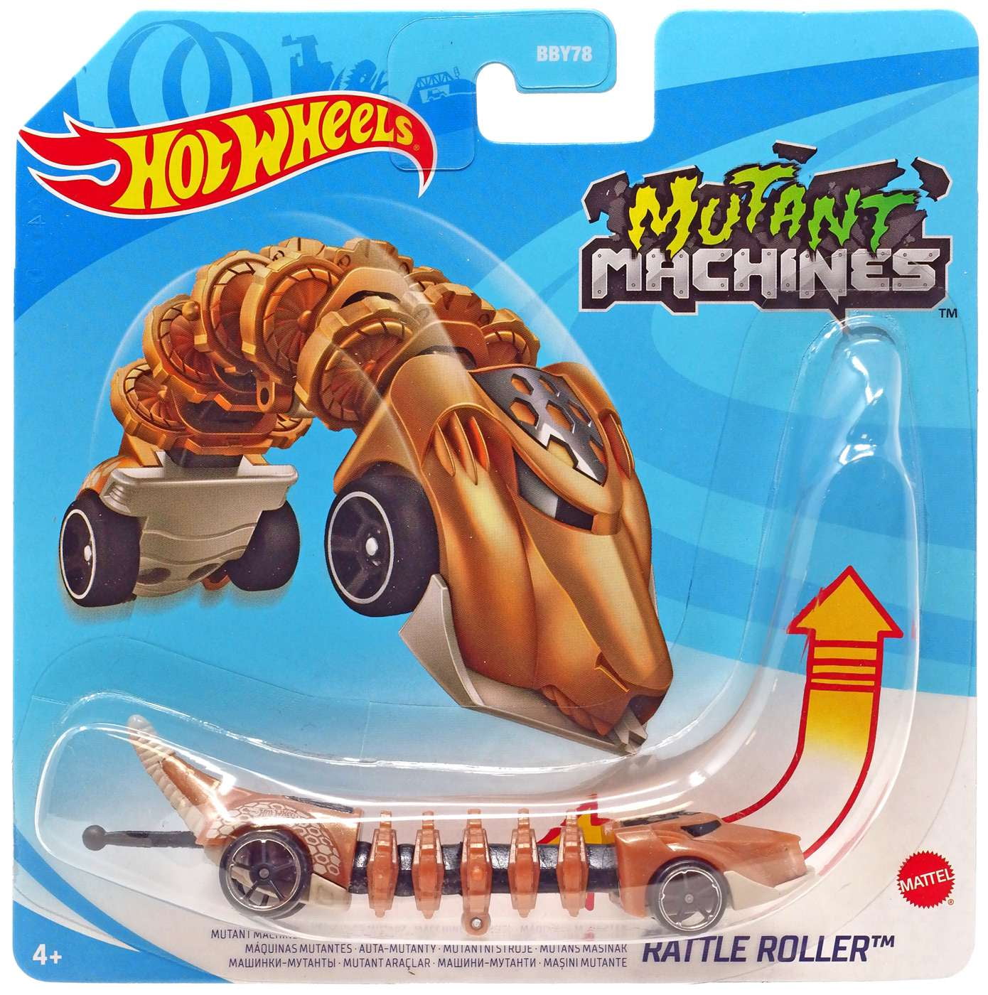 Ruedas Calientes Mutant Machines Rattle Roller Car Costa Rica Ubuy