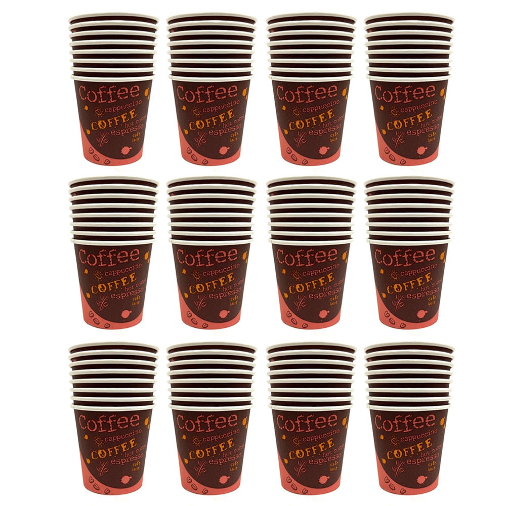 100pcs/pack 4oz 100ml Disposable Paper Cup Espresso Cup Coffee Cup