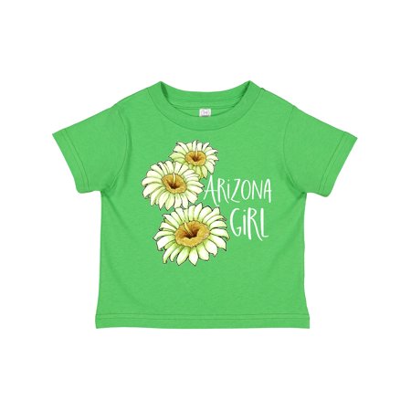 

Inktastic Arizona Girl Saguaro Cactus Flowers Gift Toddler Toddler Girl T-Shirt