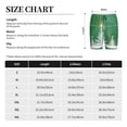 thumbnail image 3 of Sikiie Christmas Green Mens Pajama Shorts, Lightweight Lounge Pant with Pockets Soft Sleep Pj Shorts for Men3X-Large, 3 of 6