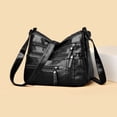 thumbnail image 2 of Stylago Women Crossbody Purse Leather Messenger Shoulder Bags Fashion Soft Medium Tote Top Handle Satchel Gift for Lady Black, 2 of 4