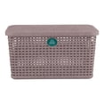 thumbnail image 3 of 2 Cajas Multiusos Ch Rattan Biodegradable #corazonesrosas, 3 of 5