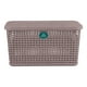 thumbnail image 3 of 2 Cajas Multiusos Ch Rattan Biodegradable #corazonesrosas, 3 of 5