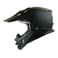 thumbnail image 2 of 1Storm Adult Motocross Helmet BMX MX ATV Dirt Bike Downhill Mountain Bike Helmet H637 Racing Style; Matt Black + Goggles + Skeleton Black Glove Bundle, 2 of 9