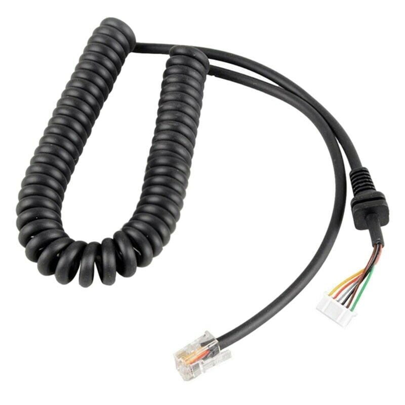Yaesu FT-1900R FT-2900R FT-7900R FT-8900R Microphone Extension Cable BLACK 