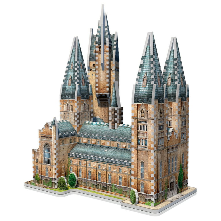 Wrebbit 3D - Harry Potter Hogwarts Castle 1,725 Piece 3D Jigsaw Puzzle  Collection Bundle: Includes Great Hall and Astronomy Tower