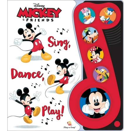 Disney Mickey and Friends: Sing, Dance, Play! Sound Book, (Paperback)
