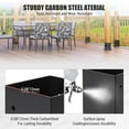 thumbnail image 5 of 4x4 Metal Post Base, Post Base for Deck - Heavy Duty Steel Brackets with Hardware Kit | Powder-Coated Post Anchors (Fits 3.5"x3.5") Fence, Pergola, Gazebo, 5 of 6