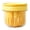 Orange, variant on Tuscom Portable Fruit Storage Cup with Drain Strainer, BPA Free Two-Layer Produce Container for Picnic Lunch Snack, Leakproof Fresh Fruit Keeper Orange