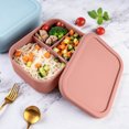 thumbnail image 4 of Summer Savings Qaailabf 1300ml Bento Boxes For Adults For On Go Meal Cooking Hot Rice Lunch Box, 4 of 9