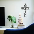 thumbnail image 5 of Amazing Grace Cross - Metal Wall Art, 5 of 6