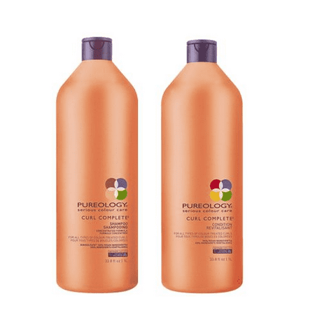 Pureology Curl Complete Shampoo and Conditioner, 33.8 (The Best Shampoo And Conditioner For Black Hair)
