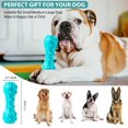 thumbnail image 3 of Dog Chew Toothbrush Toys, Squeaky Teeth Cleaning Toy for Aggressive Chewers Large Breed Indestructible Tough Dog Toothbrush Stick for Small Medium Large Dogs Dental Care, 3 of 6