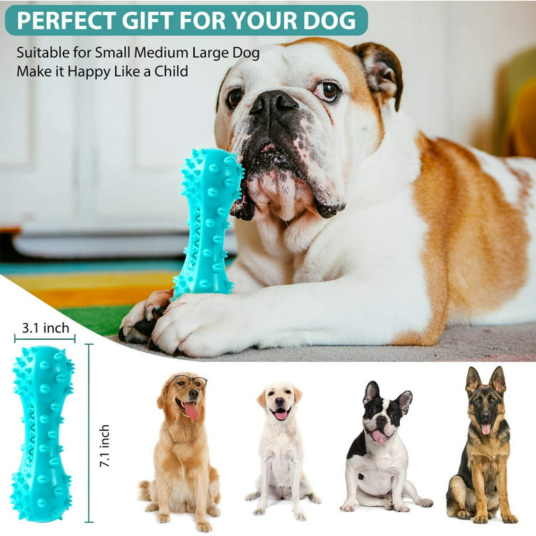 VONTER Dog Toys for Small Dogs Breed Puppies, Squeaky Dog Chew Toy for  Aggressive Chewers,Interactive Teething Cleaning Chewing Toy  Indestructible,Suitable for 20-50lbs Small MediumDogs,Octopus-Blue 