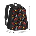 thumbnail image 2 of Balery Monster Truck Backpack for Men and Women - Durable 600D Oxford Cloth -Large Capacity, Water-Resistant School, Travel, and Hiking Bag, 2 of 7