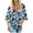 Navy, variant on asdoklhq Womens Plus Size Long Blouses,Women's Summer Long Sleeve Shirts Zip Casual Tunic V-Neck Rollable Blouse Tops
