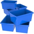thumbnail image 1 of STOREX Bac de Rangement pour Salle de Classe de 5,5 Gallons (21 L), Bleu (Caisse de 6), 1 of 3