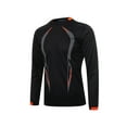 thumbnail image 4 of Men's Quick Dry Slim Fit Long Sleeve Compression Shirts Workout Running Shirts, 4 of 9