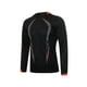 thumbnail image 4 of Sunloudy Hombres Camisa Deportiva, Cuello Redondo Manga Larga Elástico Secado rápido Tops Fitness Running Ropa Casual Sunloudy moda, 4 of 10