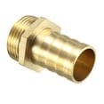 thumbnail image 3 of Brass Barb Hose Fitting Connector Adapter 25mm Barb x 1 PT Male Pipe, 3 of 5