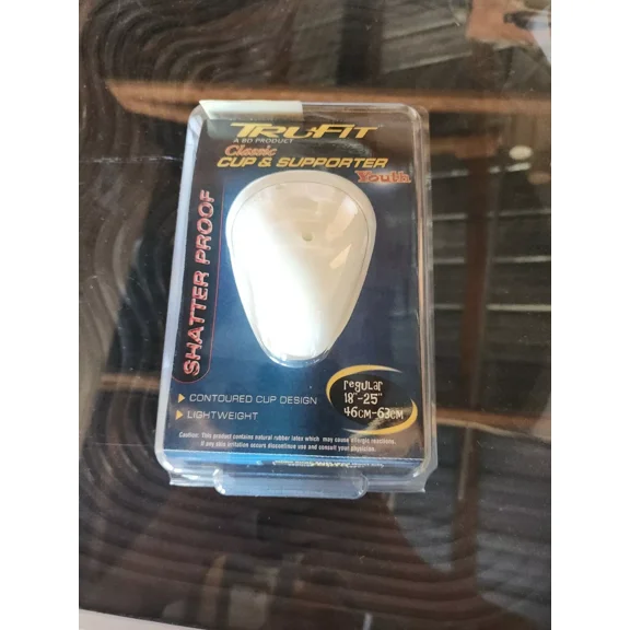 New-----Tru-Fit Protective Cup & Athletic Supporter Youth 18"-25" Waist Regular