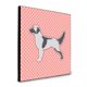 thumbnail image 1 of "Treasures English Setter Checkerboard Pink Panel decoración de pared, multicolor" Caroline's Treasures BB3581UP88, 1 of 1