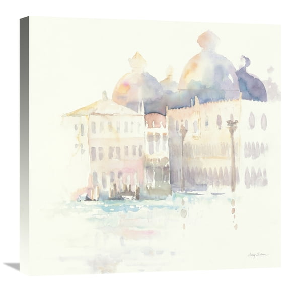 Global Gallery Avery Tillmon 'Venice Evening Crop' Canvas Wall Art