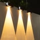 thumbnail image 3 of 4 luces LED solares para vallas, terrazas, escalones y exteriores Luz calida, 3 of 9