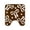 Brown, variant on Dmlowu Bathroom Rugs Flocked Bow U-Shaped Toilet Rug Set Soft Absorbent Quickly Dry Bath Mat Non Slide Latexs Backing For Tub Shower Floor Washable