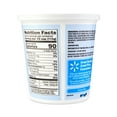 Great Value 2 Milkfat Lowfat Small Curd Cottage Cheese, 24 oz Tub
