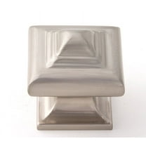 Alno A1520-SN Geometric 1-1/4" Cabinet Knob Satin Nickel