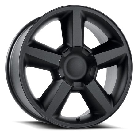 Topline Replicas - V1164 LTZ Matte Black Wheel (22x9 /6x5.5 /+31 Offset)