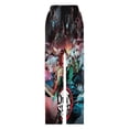 thumbnail image 5 of Demon Slayer Pajama Pants Long Sleep Pants Soft Elastic Waist PJ Bottoms Lounge Pants, 5 of 7