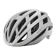 Giro Helios Spherical Adult Road Bike Helmet - Matte White/Silver Fade (2021), Large (59-63 cm)