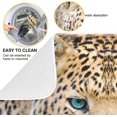 thumbnail image 5 of FREEAMG Leopard Portrait Absorbent Dish Drying Mat Large Microfiber Kitchen Countertop Table Protector Multi-Purpose Counter Rack Sink Drainer Pad 16"x 18", 5 of 5