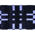 thumbnail image 1 of Ahgly Company Machine Washable Indoor Rectangle Abstract Blue Modern Area Rugs, 3' x 5', 1 of 4