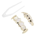 thumbnail image 2 of Tbest Silver Teeth Braces, Plating Teeth Brace Teeth Brace For Concert For Hip Hop Fashion Show For Party For Birthday Present, 2 of 8