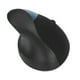 thumbnail image 4 of Ratón ergonómico vertical con cable USB y reposamuñecas Sincero 1600 ppp Azul, 4 of 10