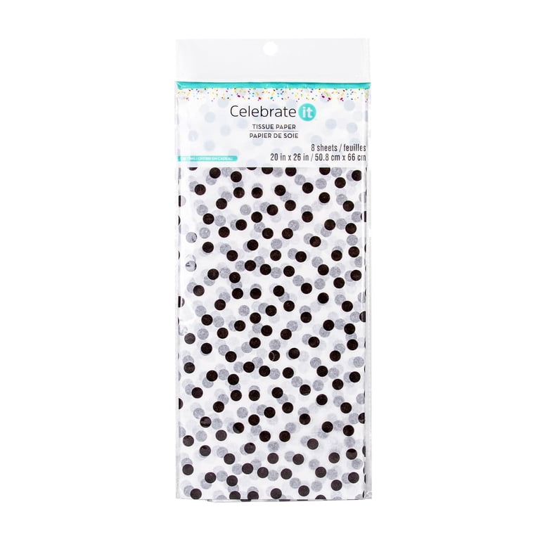 Celebrate It Dotted Tissue Paper Sheets, 192 Count photo 6