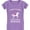 Lavender, variant on Just A Girl Who Loves Horses Horse Lover Gift Toddler/Kids Girls' Fitted T-Shirt 2T Wow pink