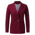 thumbnail image 2 of Vedolay Jackets for Women Women's Casual Blazer Solid Double Blazer Open Front Suit Jacket, XXL, 2 of 5