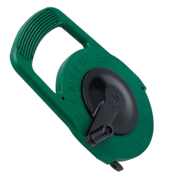 438-2X - FISH TAPE STEEL 25FT 0.25IN WIDE BUILT IN WINDER 400LB PULL