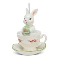 thumbnail image 1 of Lapin en Ornement de Tasse à Thé, 1 of 1
