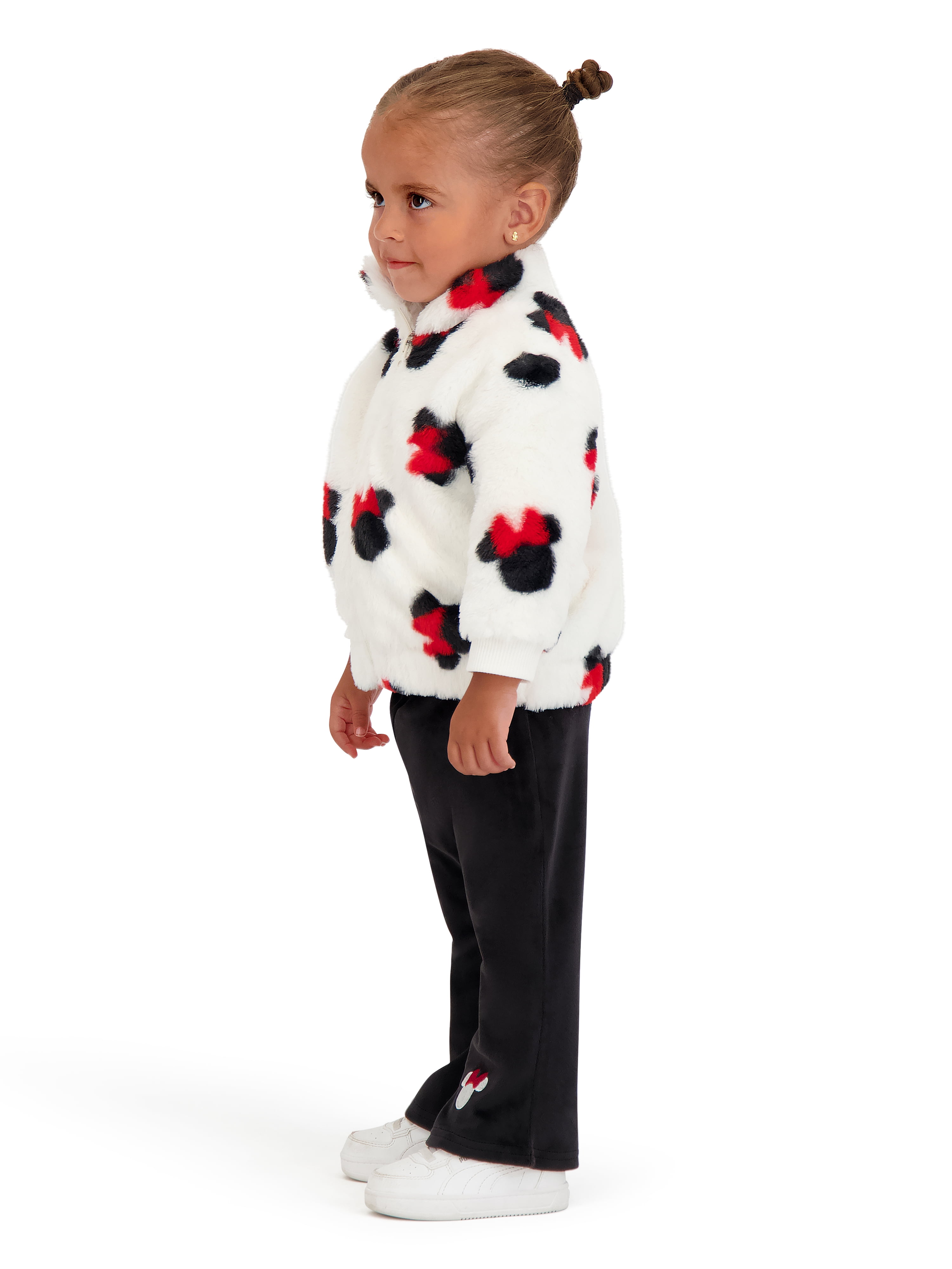 Minnie Mouse Baby Girl 3 Piece Jacket Set, Sizes 0-24 Months