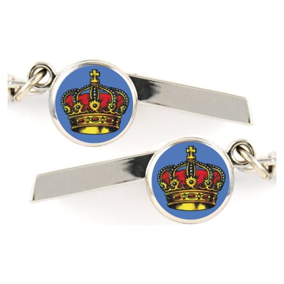 Crown Safety Whistle Keychain - 096