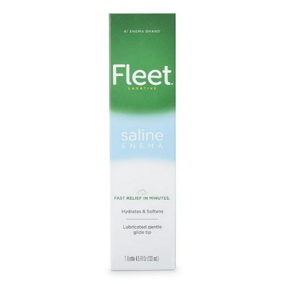 Fleet Laxative Saline Enema 4.5 oz. 1 Count