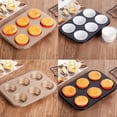 thumbnail image 3 of 24pcs Reusable Baking Cups, Silicone Baking Cups Cupcake Liners Muffin Cases Silicone (500), 3 of 8