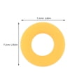 thumbnail image 2 of HEANUJJ Saxophone Accessory Plastic Mute for Tenor Sax Yellow Sound Reduction Tool, 2 of 6